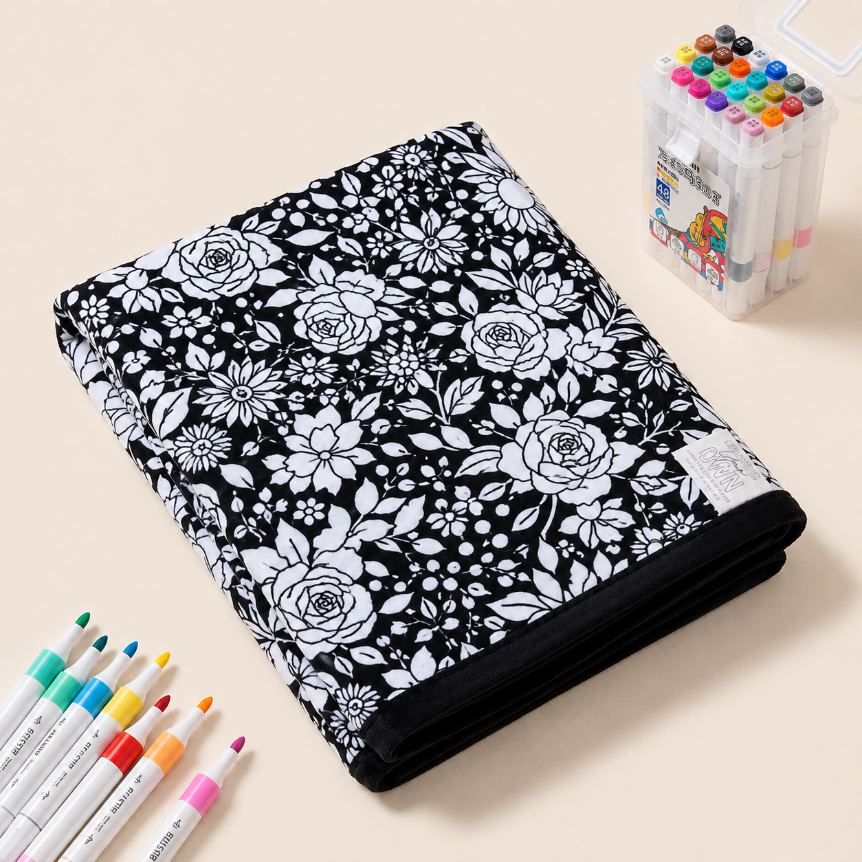 ColourBlanket™ – Washable Colouring Blanket for Kids