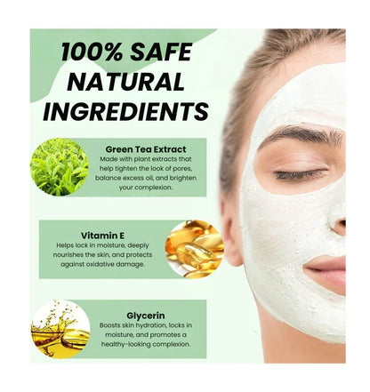TeaMask® – Deep-Cleansing Green Tea Mask
